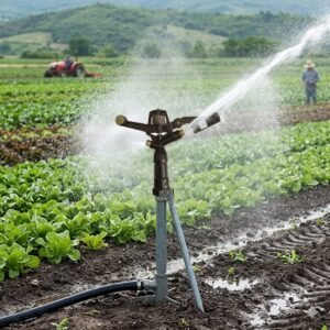 رشاش ثلاث ارباع عصفورة فضي لرى النباتات متحرك