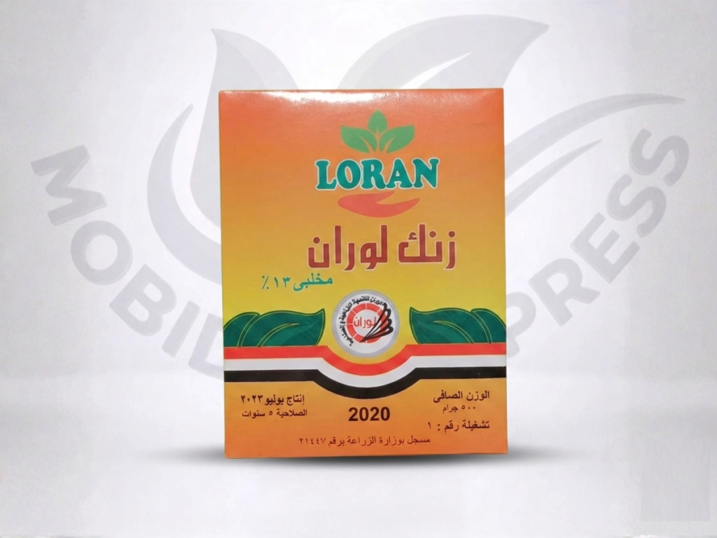 سماد زنك لوران مخلبي 13% علبه 500جرام