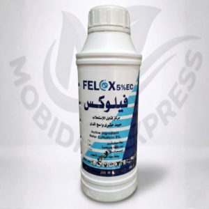 فيلوكس Felox5% EC (بيتاسيلفوثرين 5%) للحشرات الطائرة والزاحفه عبوة 1 لتر